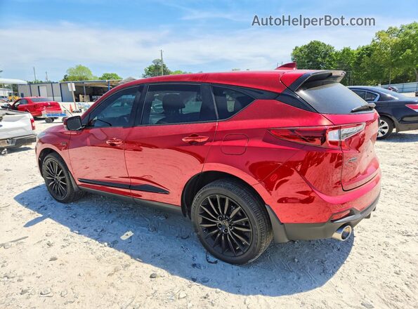 5J8TC2H89NL015498 2022 ACURA RDX Red უკანა მარცხენა