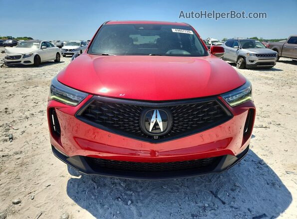 5J8TC2H89NL015498 2022 ACURA RDX Red წინა ხედი