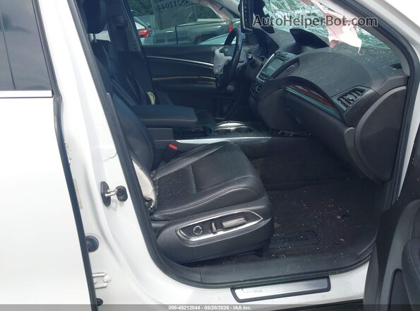 5J8YD3H3XLL014161 2020 ACURA MDX White წინა სალონის ხედი