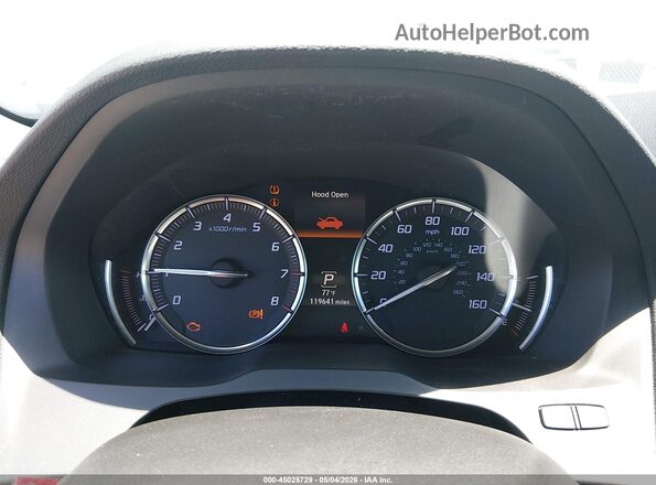 5J8YD3H53LL000152 2020 ACURA MDX Silver Հետևի նստատեղերի տեսք
