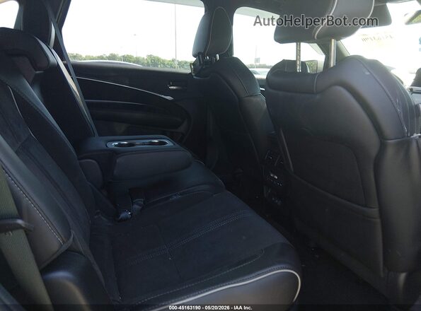 5J8YD4H05LL034989 2020 ACURA MDX Gray VIN sticker view