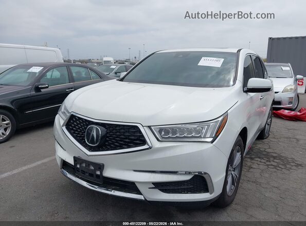 5J8YD4H34LL006367 2020 ACURA MDX White Front left
