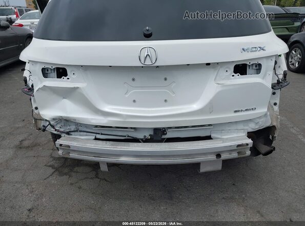 5J8YD4H34LL006367 2020 ACURA MDX White Front view