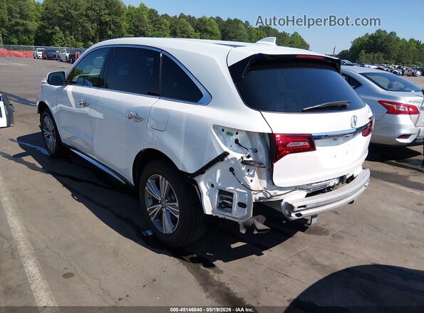 5J8YD4H34LL054466 2020 ACURA MDX White უკანა მარცხენა