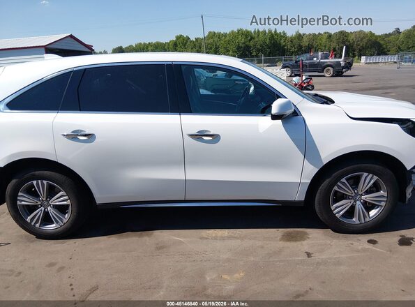 5J8YD4H34LL054466 2020 ACURA MDX White სალონის 360-გრადუსიანი ხედი