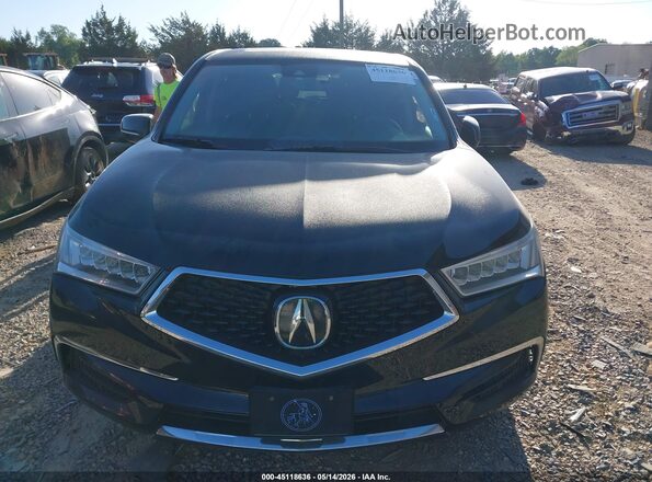 5J8YD4H35LL048370 2020 ACURA MDX Black Vista del cuadro de instrumentos