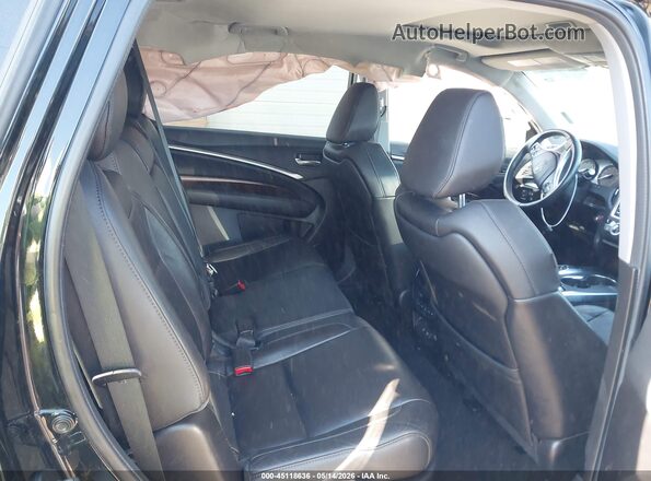 5J8YD4H35LL048370 2020 ACURA MDX Black Vista de la etiqueta del VIN