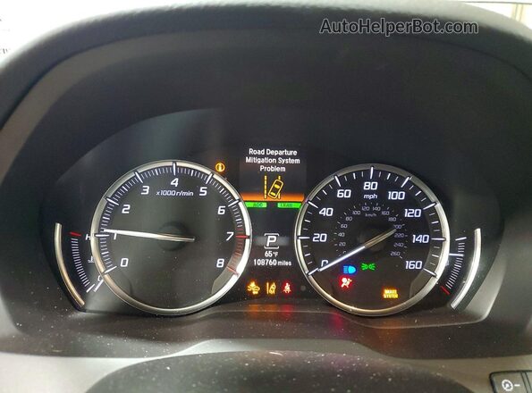 5J8YD4H58KL006713 2019 ACURA MDX Silver 
