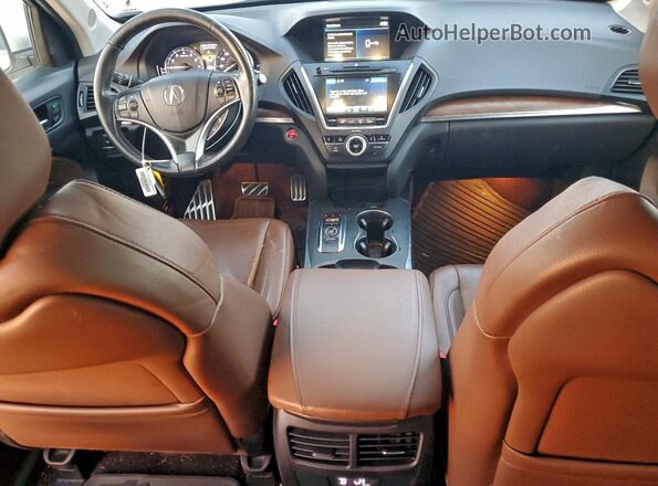 5J8YD7H50LL001086 2020 ACURA MDX Белый Вид панели приборов