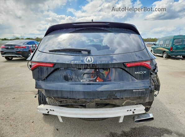 5J8YE1H38RL012774 2024 ACURA MDX Black Հետևի տեսք