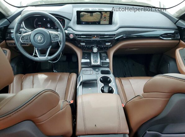 5J8YE1H88PL013724 2023 ACURA MDX Белый Вид панели приборов