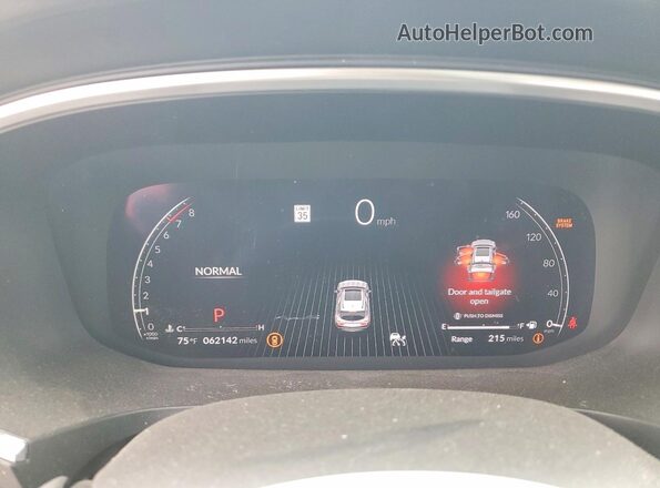 5J8YE1H88PL013724 2023 ACURA MDX Белый Вид щитка приборов