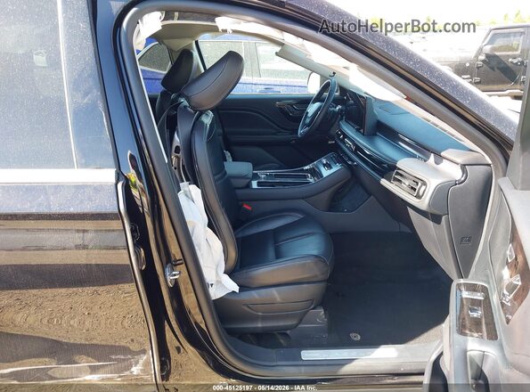 5LM5J0XCXSGL05818 2025 LINCOLN AVIATOR Black Widok wnętrza z przodu