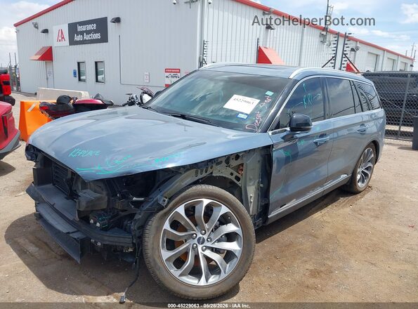 5LM5J7WC0SGL14571 2025 LINCOLN AVIATOR Blue Vista tres cuartos delantera izquierda