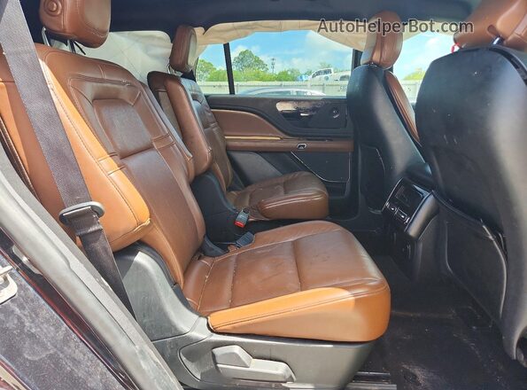5LM5J7WC5LGL35160 2020 LINCOLN AVIATOR Black უკანა სალონის ხედი