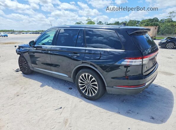 5LM5J7WC5LGL35160 2020 LINCOLN AVIATOR Black უკანა მარცხენა