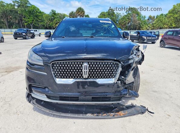 5LM5J7WC5LGL35160 2020 LINCOLN AVIATOR Black წინა ხედი