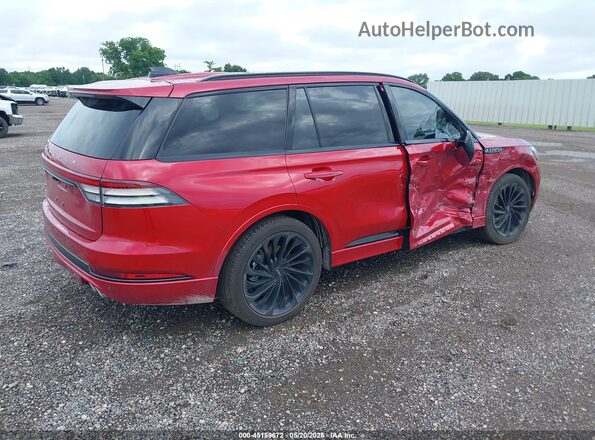 5LM5J7WC6TGL12700 2026 LINCOLN AVIATOR Red Tył prawy