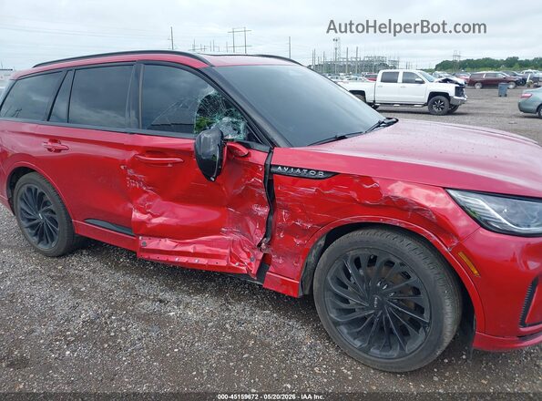 5LM5J7WC6TGL12700 2026 LINCOLN AVIATOR Red Widok z przodu