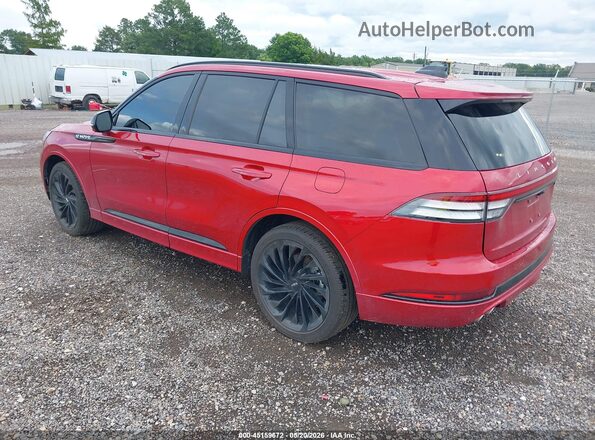 5LM5J7WC6TGL12700 2026 LINCOLN AVIATOR Red Tył lewy