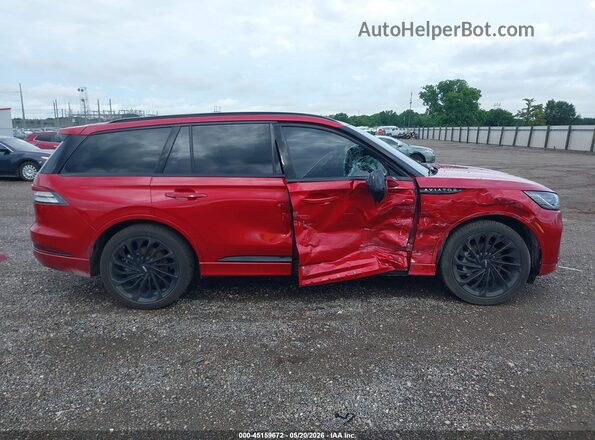 5LM5J7WC6TGL12700 2026 LINCOLN AVIATOR Red Widok wnętrza 360 stopni