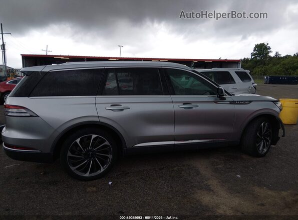 5LM5J7WCXMGL07937 2021 LINCOLN AVIATOR Teal სალონის 360-გრადუსიანი ხედი