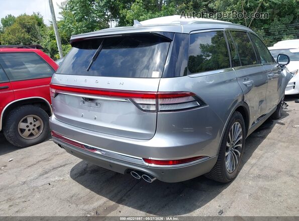 5LM5J7XC0LGL27773 2020 LINCOLN AVIATOR Silver Задня права чверть