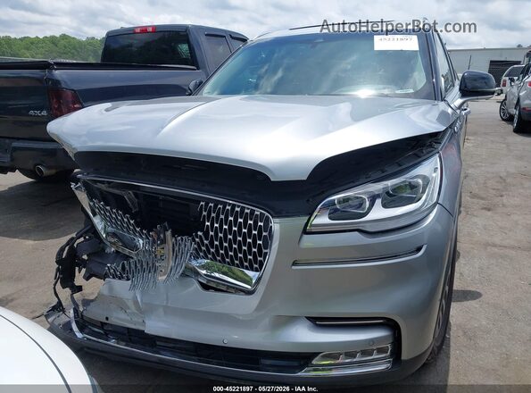 5LM5J7XC0LGL27773 2020 LINCOLN AVIATOR Silver Вид щитка приладів