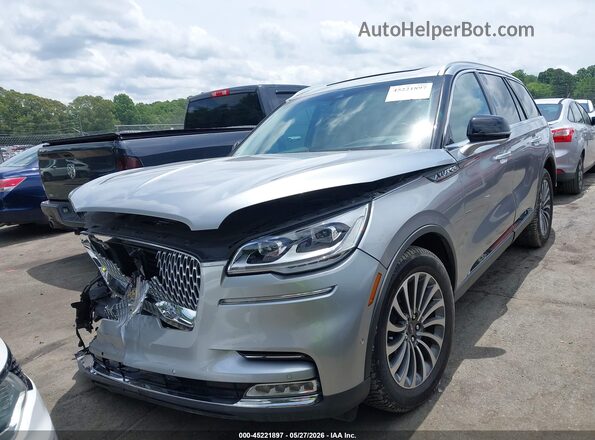 5LM5J7XC0LGL27773 2020 LINCOLN AVIATOR Silver Передня ліва чверть