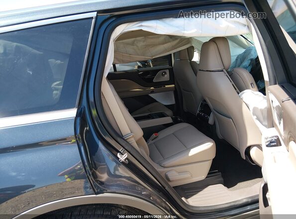 5LM5J7XC0RGL02803 2024 LINCOLN AVIATOR Blue VIN კოდის სტიკერის ხედი