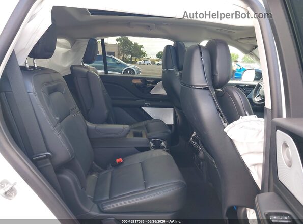 5LM5J7XC0SGL19512 2025 LINCOLN AVIATOR White VIN sticker view