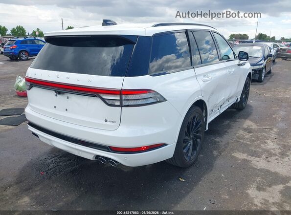 5LM5J7XC0SGL19512 2025 LINCOLN AVIATOR White Rear right