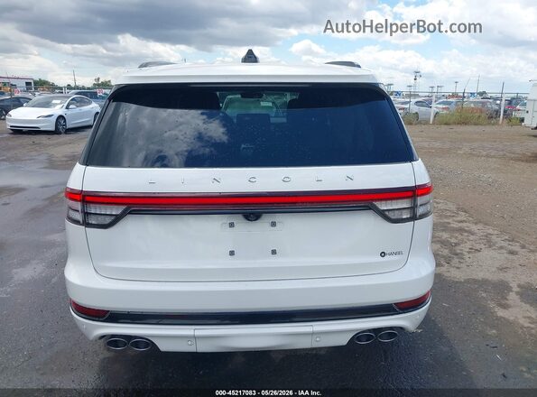 5LM5J7XC0SGL19512 2025 LINCOLN AVIATOR White 