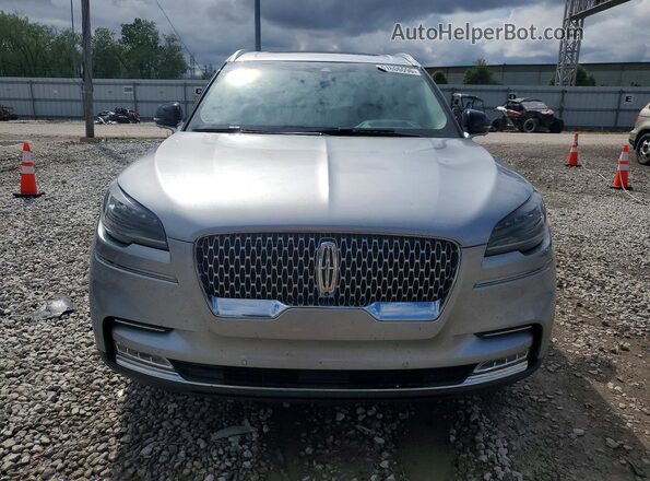 5LM5J7XC1MGL03175 2021 LINCOLN AVIATOR Silver წინა ხედი