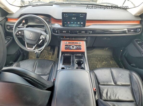 5LM5J7XC1MGL03175 2021 LINCOLN AVIATOR Silver წინა პანელის ხედი
