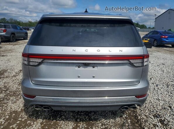 5LM5J7XC1MGL03175 2021 LINCOLN AVIATOR Silver უკანა ხედი