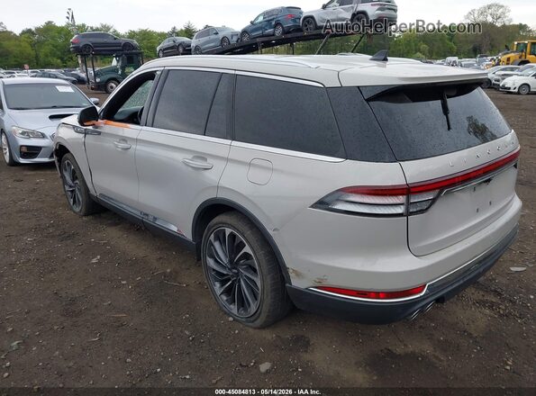 5LM5J7XC1NGL02593 2022 LINCOLN AVIATOR Cream Rear left