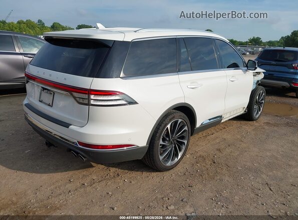 5LM5J7XC2NGL06202 2022 LINCOLN AVIATOR White Հետևի աջ