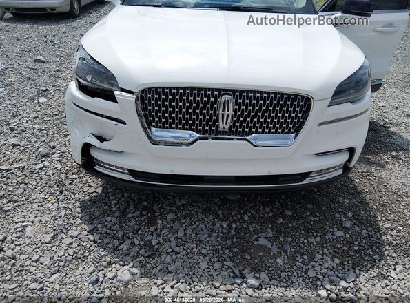 5LM5J7XC3MGL18244 2021 LINCOLN AVIATOR White Widok z przodu