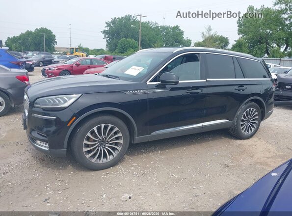 5LM5J7XC6LGL01422 2020 LINCOLN AVIATOR Black Панорамний вид салону 360°