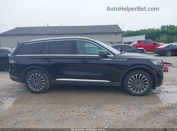 5LM5J7XC6LGL01422 2020 LINCOLN AVIATOR Black Вид задньої частини салону