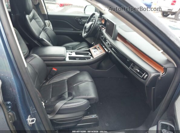 5LM5J7XC6LGL06071 2020 LINCOLN AVIATOR Blue Widok wnętrza z przodu