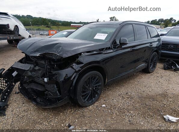 5LM5J7XC6SGL17165 2025 LINCOLN AVIATOR Black Vista tres cuartos delantera izquierda