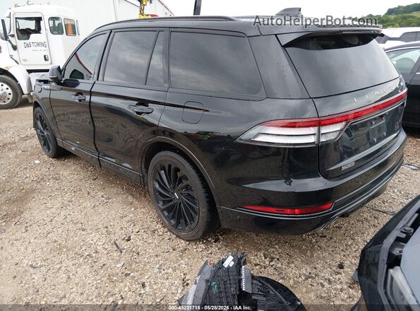 5LM5J7XC6SGL17165 2025 LINCOLN AVIATOR Black Trasero izquierdo