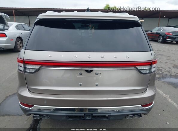5LM5J7XC7MGL06890 2021 LINCOLN AVIATOR Beige 