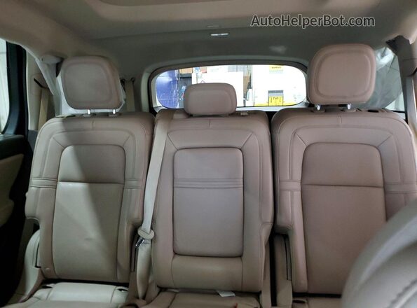5LM5J7XC7MGL14102 2021 LINCOLN AVIATOR Tan Вид задніх сидінь