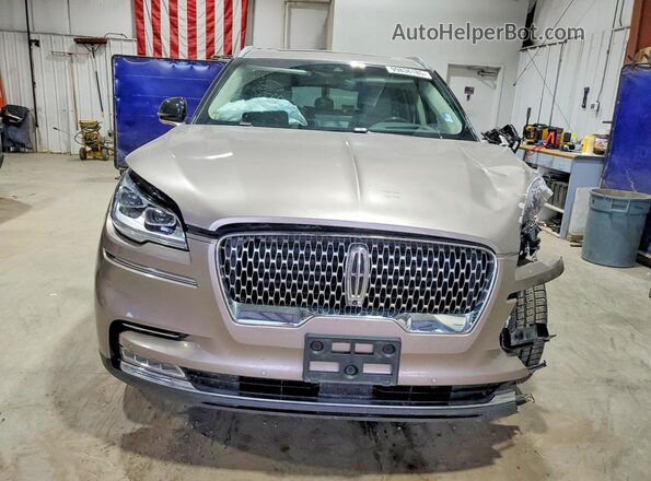 5LM5J7XC7MGL14102 2021 LINCOLN AVIATOR Tan Вид спереду