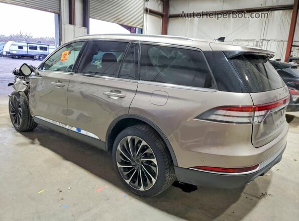 5LM5J7XC7MGL14102 2021 LINCOLN AVIATOR Tan Задня ліва чверть
