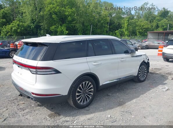 5LM5J7XC7NGL02677 2022 LINCOLN AVIATOR White Задня права чверть