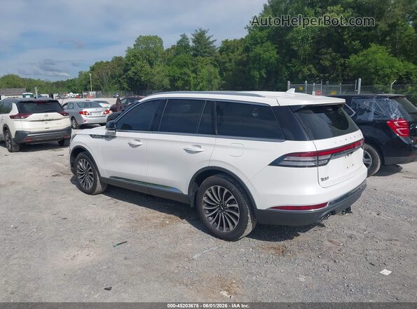 5LM5J7XC7NGL02677 2022 LINCOLN AVIATOR White Задня ліва чверть